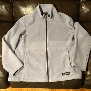 REI zip up fleece.